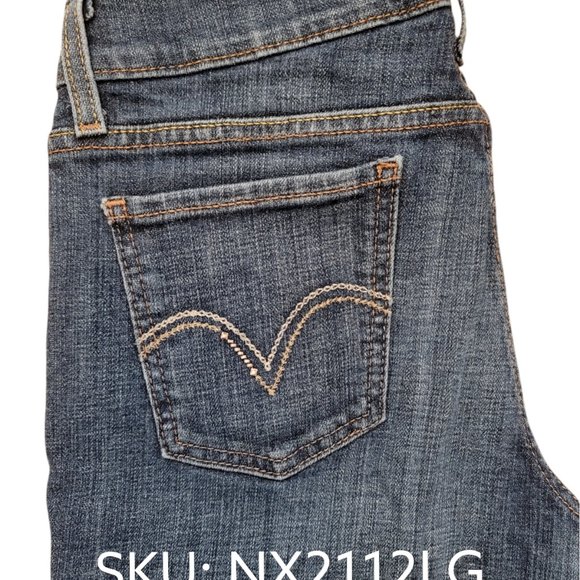 Levi's 515 Bootcut Men's Blue Denim Jeans - Size 4 Regular Fit - Picture 9 of 14